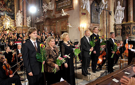 koncert v kostele ve Vranově u Brna