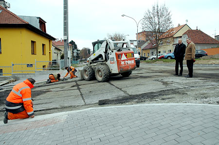 oprava ulice Masarykovy