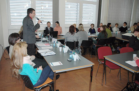 konference v Dělnickém domě v Blansku