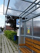 Ilustrační foto k článku: Na autobusové zastávce na ulici Brněnské přibyl nový přístřešek