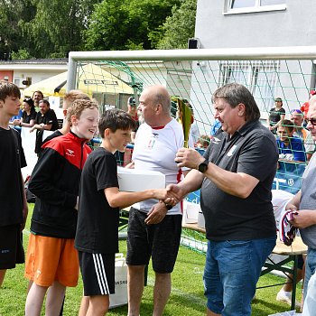 
                                Mezinárodní turnaj mladších žáků ve fotbalu na hřišti v Údolní ulici. FOTO: Michal Záboj
                                    