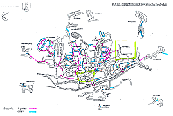 údržba chodníků — mapa