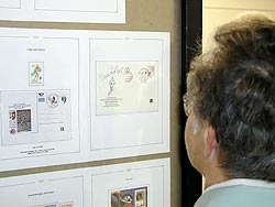 Výstava známek s olympijskou tematikou