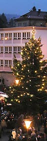 slavnostní rozsvícení vánočního stromu