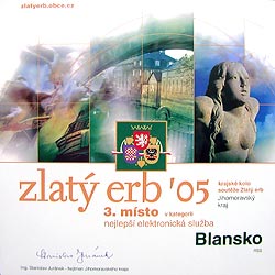 Zlatý erb 2005 — 3. místo, elektronická služba