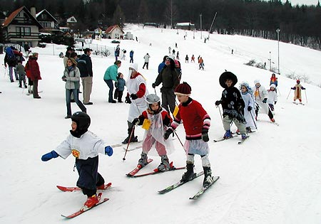 masky na lyžích