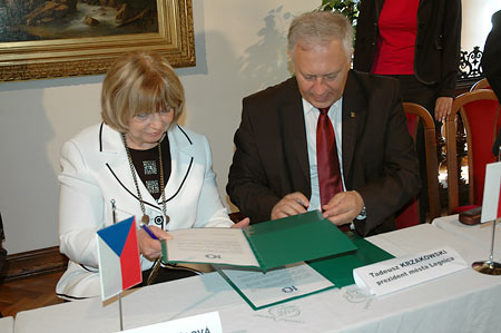 podpis společné deklarace