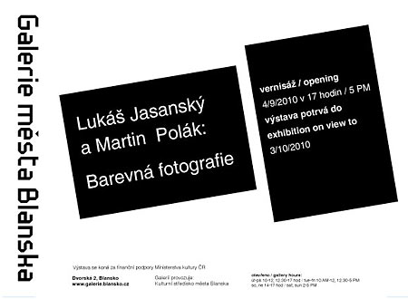 výstava pozvánka, Jasanský – Polák: Barevná fotografie