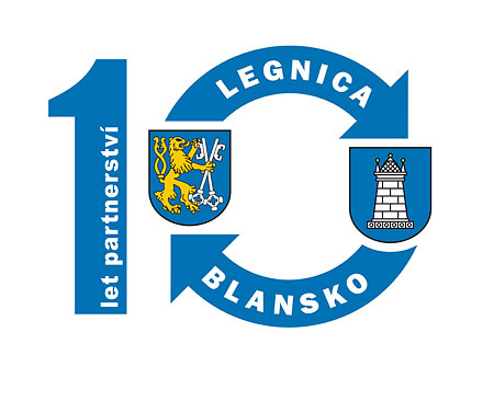 10 let Legnica – Blansko logo