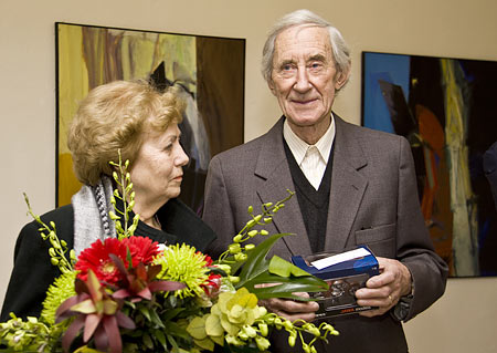 Miroslav Štolfa s manželkou