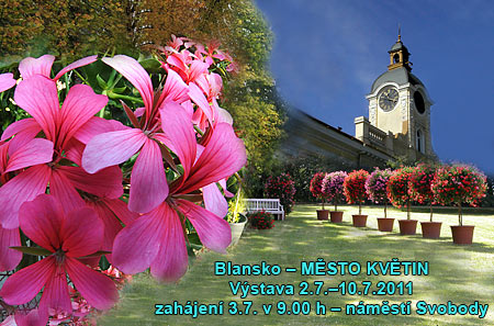 výstava květin náměstí Svobody pozvánka