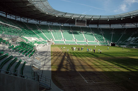 stadion ve Wroclawi