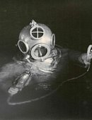 Ilustrační foto k článku: Historický potápěčský skafandr se vrací do Býčí skály