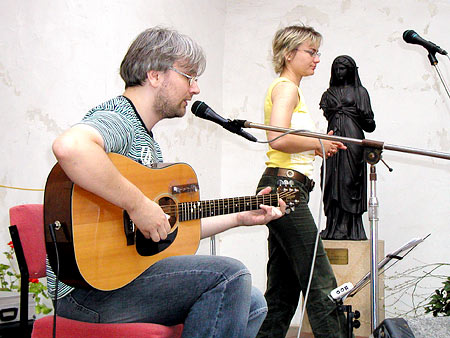Žamboši na Muzice pro Karolínku v roce 2006