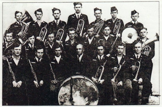 Dechová hudba v roce 1940