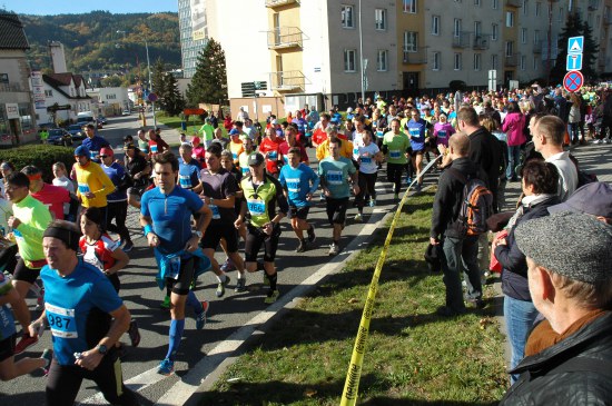 Půlmaraton Moravským krasem 2015