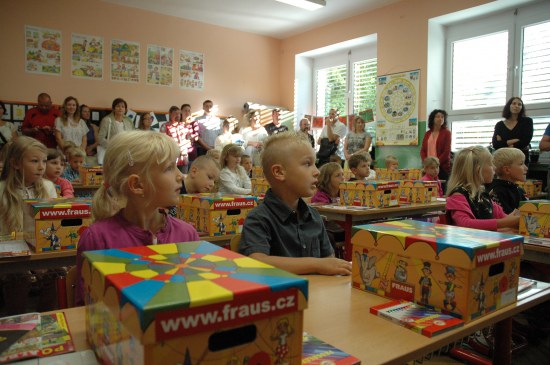 První školní den ZŠ Erbenově