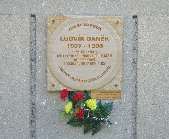 Pamětní deska Ludvíka Daňka
