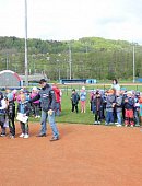 Ilustrační foto k článku: Nejmenší děti ze základních škol si užily sportovní den v baseballovém areálu