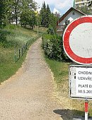 Ilustrační foto k článku: V Horní Palavě je ode dneška uzavřen chodník k sídlišti Sever