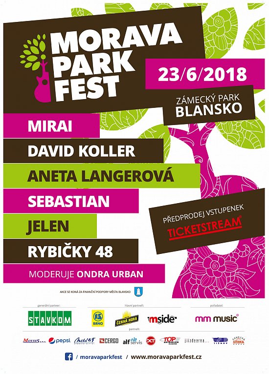 plakát Morava park fest 2018