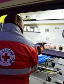 Ilustrační foto k článku: Humanitární jednotky blanenského Červeného kříže trénovaly v Ostrově u Macochy