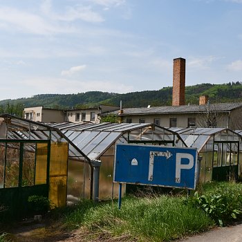 
                                Součástí areálu byly skleníky a řada dalších nemovitostí. Pohled z ulice Poříčí se změnil radikálně. FOTO: Michal Záboj 
                                    