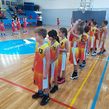 
                                Nedělní Den s basketbalem si užili nejmladší hráči BBK Blansko. FOTO: archiv pořadatele
                                    