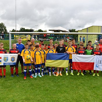 
                                O pohár se utkali také mladí fotbalisté z polské Legnice a ukrajinského města Drohobycz. FOTO: Michal Záboj
                                    