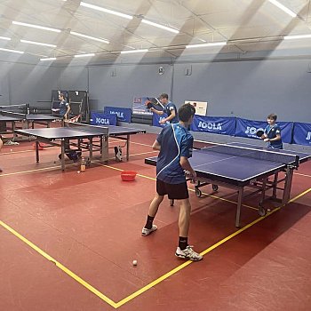 
                                Opravenou halu pro stolní tenis už mohou členové KST Blansko využívat pro přípravu na novou sezónu. FOTO: Pavla Komárková
                                    