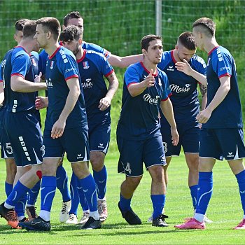 
                                Fotbalisté FK Blansko sehráli další domácí utkání MSFL. FOTO: Josef Kratochvil
                                    