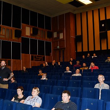 
                                Setkání v kině na téma CZT v Blansku. FOTO: Michal Záboj
                                    