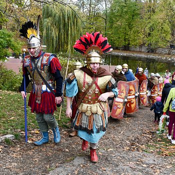 
                                Pochod římské legie. FOTO: Michal Záboj
                                    