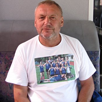 
                                Do síně slávy byl uveden atlet a trenér Jiří Ošlejšek. FOTO: archiv Martina Bezdíčka
                                    
