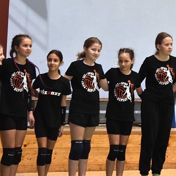 
                                Volejbalový turnaj žákyň. FOTO: Natálie Součková
                                    