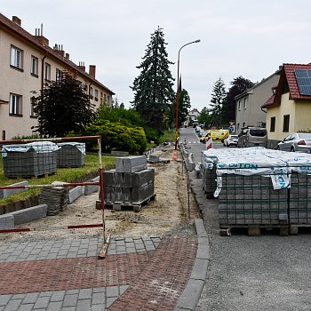 
                                Nový chodník dostane část Žižkovy ulice. FOTO: Michal Záboj
                                    