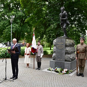 
                                Projev přednesl starosta Jiří Crha. FOTO: Michal Záboj
                                    