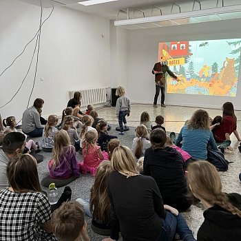 
                                Sobotní Dětské knižní promítání v Galerii města Blanska. FOTO: archiv knihovny
                                    