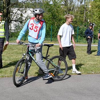 
                                V Blansku se uskutečnilo oblastní kolo Dopravní soutěže mladých cyklistů. FOTO: Pavla Komárková
                                    