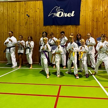 
                                Blanenští karatisté závodili na Mistrovství Jihomoravského kraje v karate JSK ČSKe. FOTO: archiv klubu
                                    