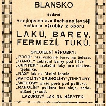 
                                Reklama firmy Ladislav Ranný. FOTO: archiv Pavla Svobody
                                    