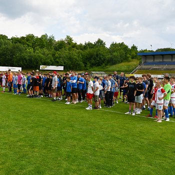 
                                Mezinárodní turnaj mladších žáků ve fotbalu na hřišti v Údolní ulici. FOTO: Michal Záboj
                                    