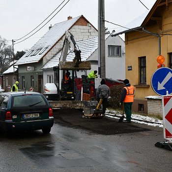  Opravy Brněnské ulice začínají. Práce částečně omezí dopravu