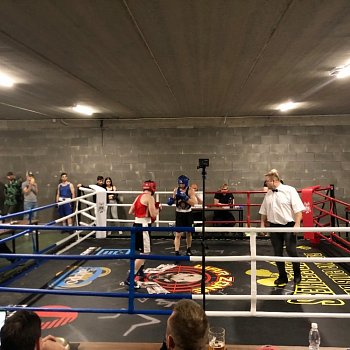 
                                Berserkers Boxing Club Blansko uspořádal turnaj Národní ligy boxu. FOTO: archiv klubu
                                    