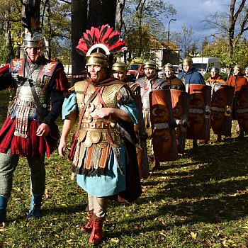 
                                Pochod římské legie. FOTO: Michal Záboj
                                    
