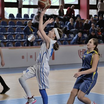  Blanenské basketbalistky U12 drtí své soupeřky