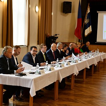 
                                Ustavující zasedání Zastupitelstva města Blanska se konalo v sále Katolického domu. FOTO: Michal Záboj
                                    