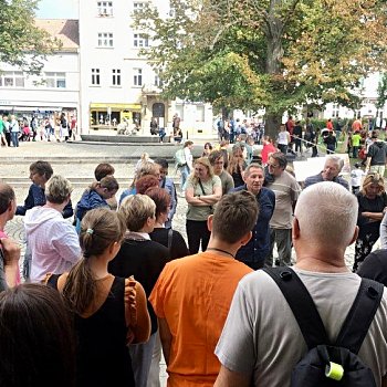
                                Město nabídlo prohlídky radnice na náměstí Svobody. FOTO: Pavla Komárková
                                    