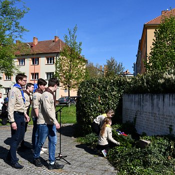 
                                Blanenští uctili památku obětí 2. světové války. FOTO: Leona Voráčová
                                    