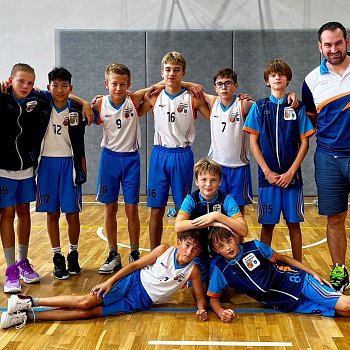 
                                Blanenští basketbalisté hostili v kategorii U14 tým BK Vysočina. FOTO: BBK Blansko
                                    